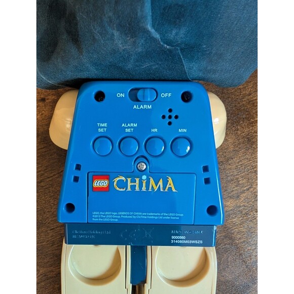 Lego The Legends Of Chima Laval The Lion 10" Alarm Clock Digital Toy Character - Picture 12 of 14